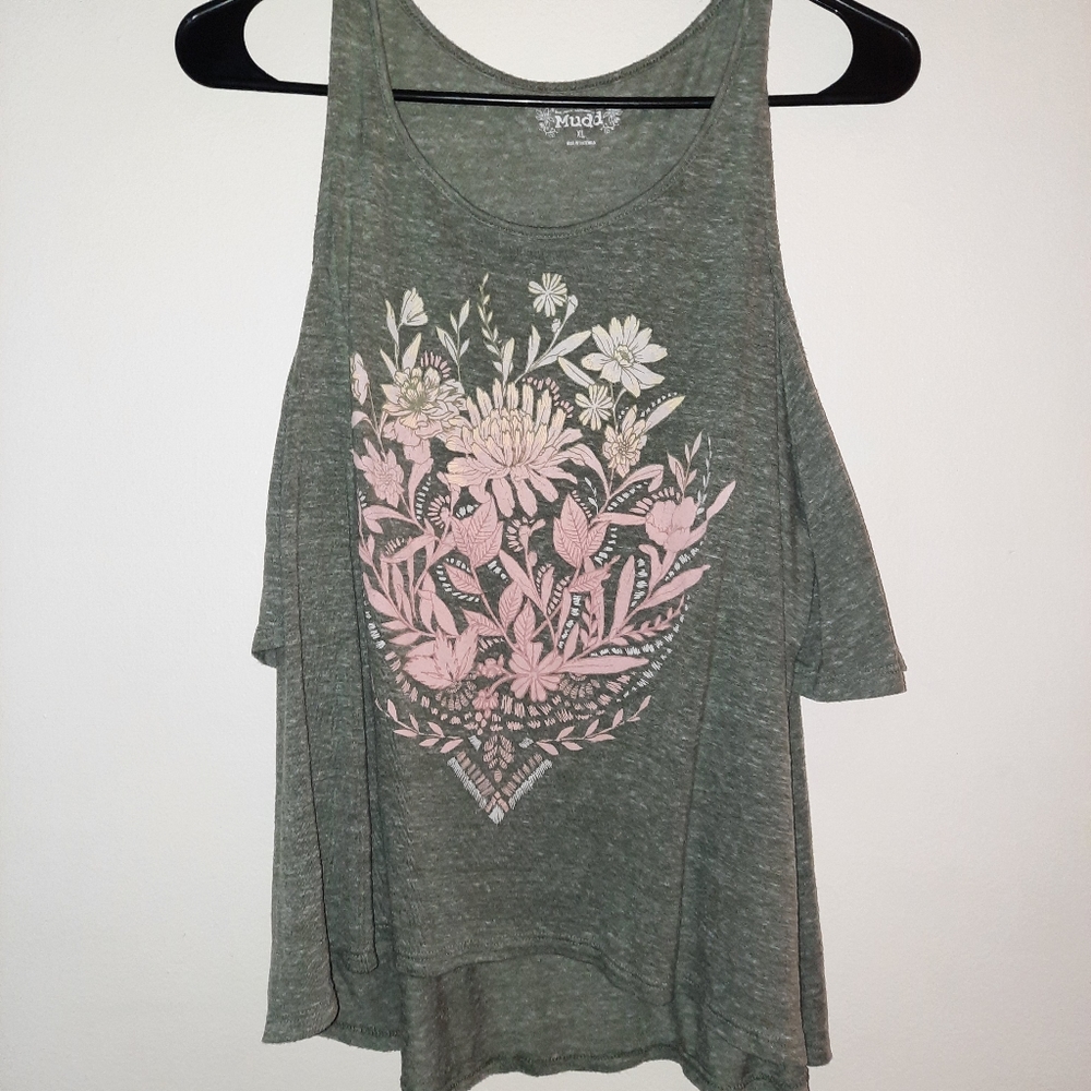 Mudd floral shirt